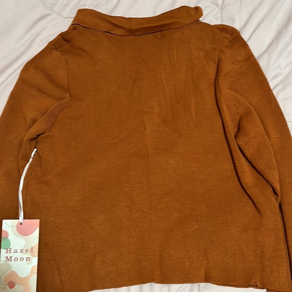 Cropped long sleeve winter shirt - Picture 3 of 3